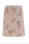 Aniston Minirock mit floralem Jacquardmuster – Einzigartiger Print mit elastischem Bund