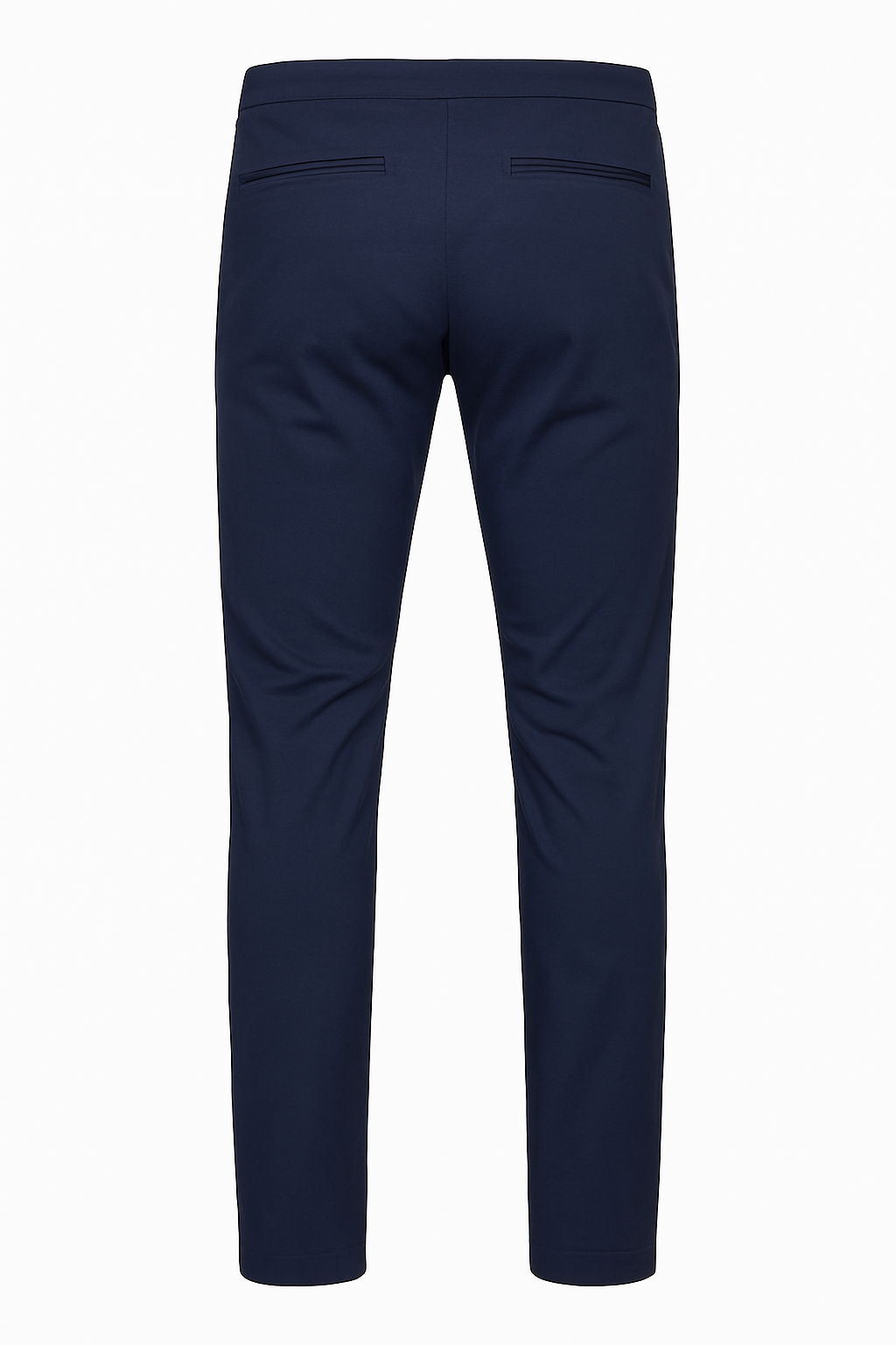 Schmal geschnittene Chino-Hose – Marineblau