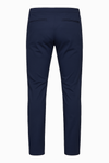Schmal geschnittene Chino-Hose – Marineblau