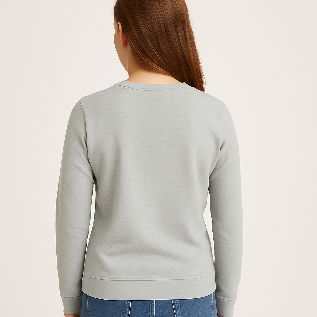 Pastel FREEDOM Sweatshirt – Light Grey