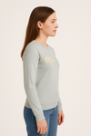 Pastel FREEDOM Sweatshirt – Light Grey